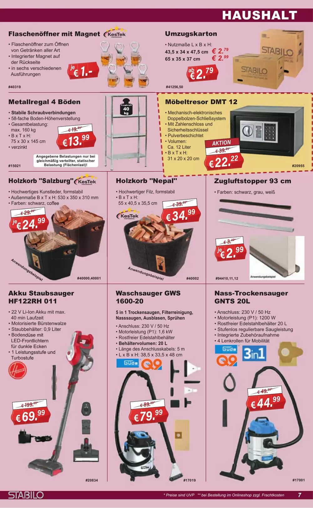 Stabilo Fachmarkt Prospekt (ab 11.02.2026) zum Blättern - Seite 7