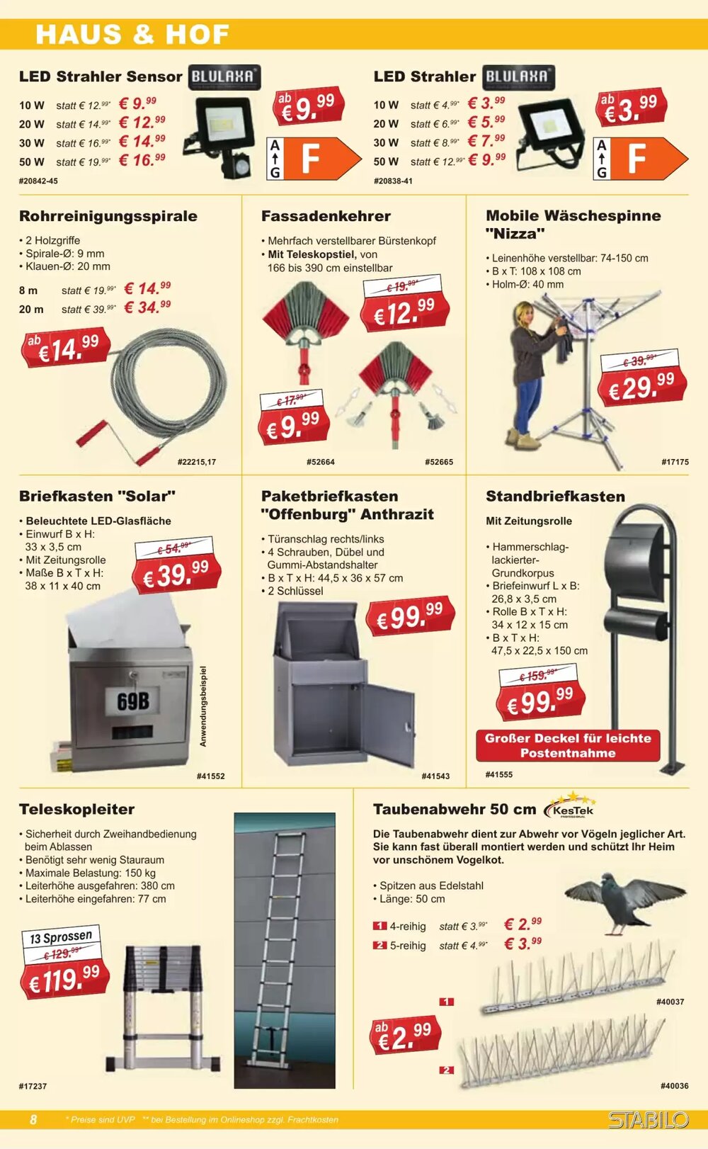 Stabilo Fachmarkt Prospekt (ab 11.02.2026) zum Blättern - Seite 8