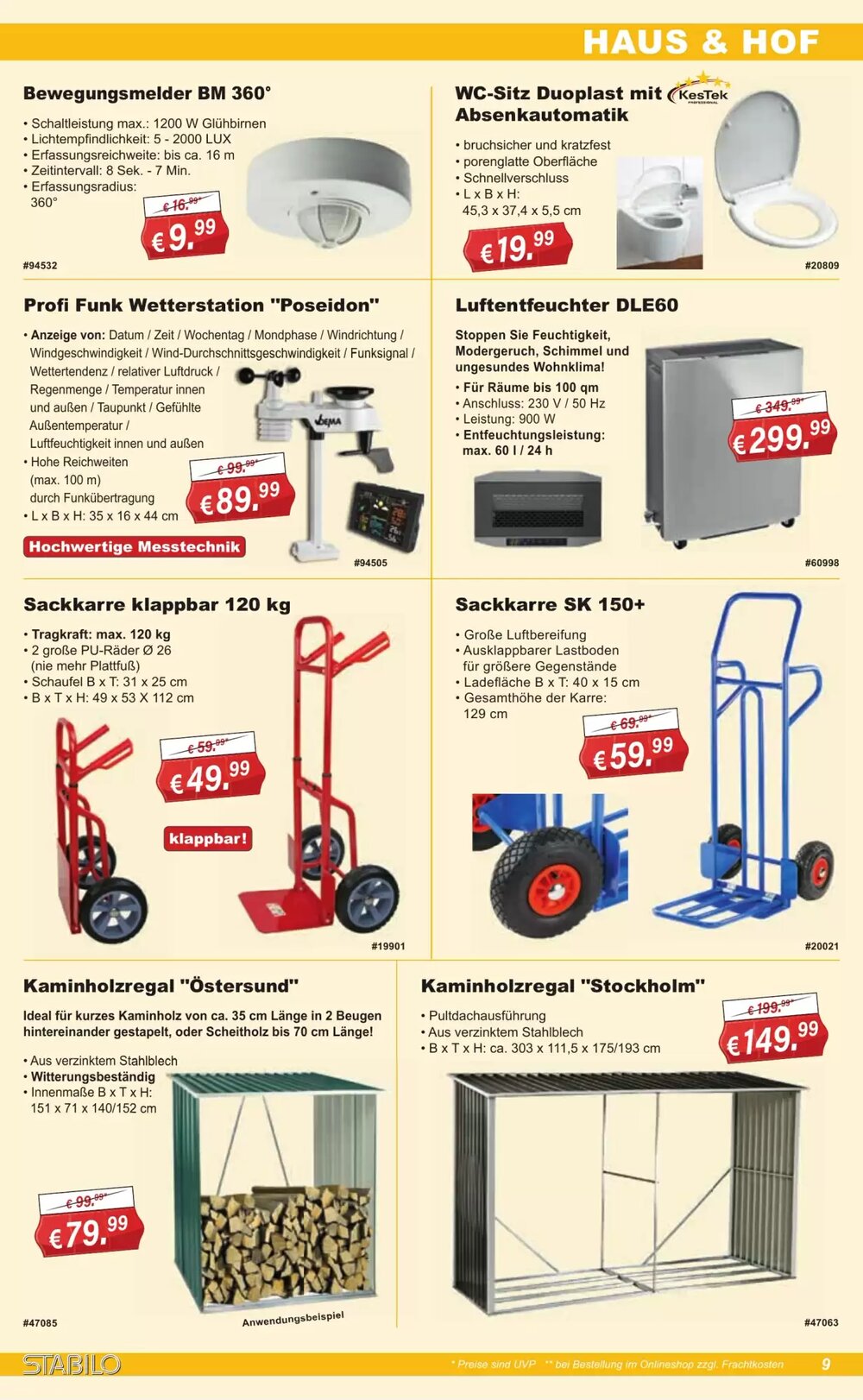 Stabilo Fachmarkt Prospekt (ab 11.02.2026) zum Blättern - Seite 9