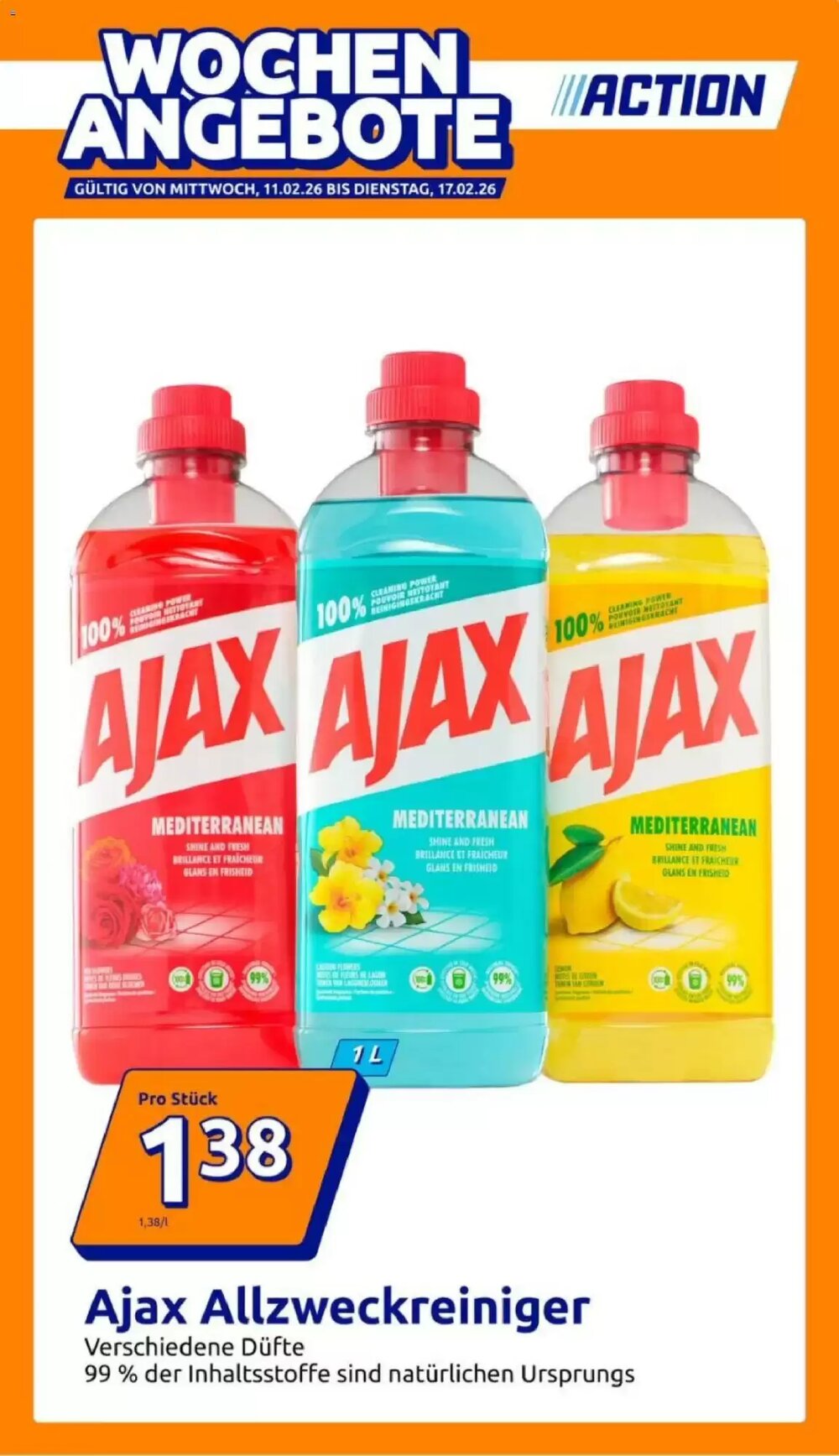 Action Prospekt (ab 11.02.2026) zum Blättern - Seite 1