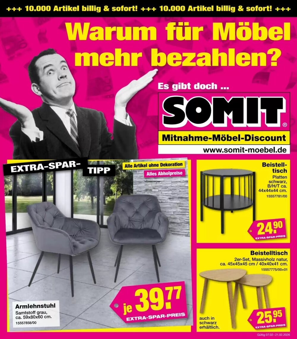 SOMIT Prospekt (ab 11.02.2026) zum Blättern - Seite 1