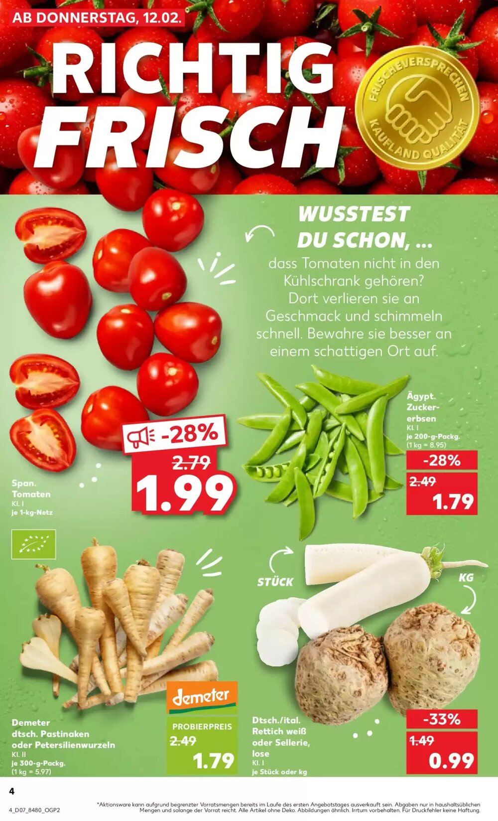 Kaufland Prospekt (ab 11.02.2026) zum Blättern - Seite 12