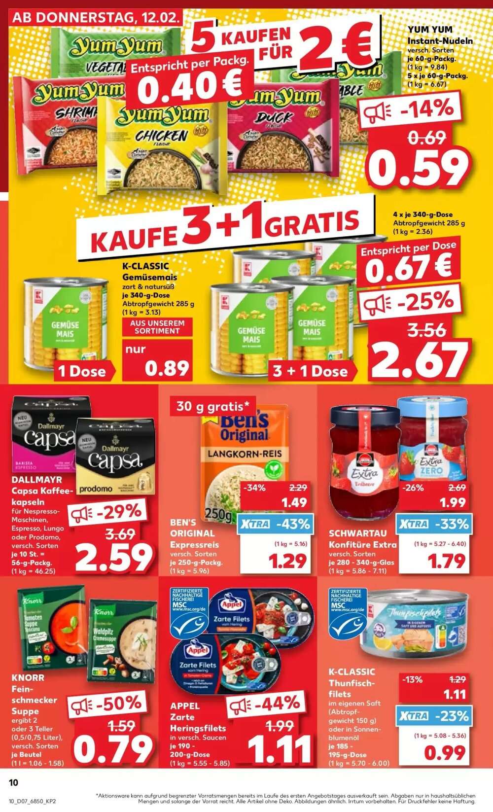 Kaufland Prospekt (ab 11.02.2026) zum Blättern - Seite 18