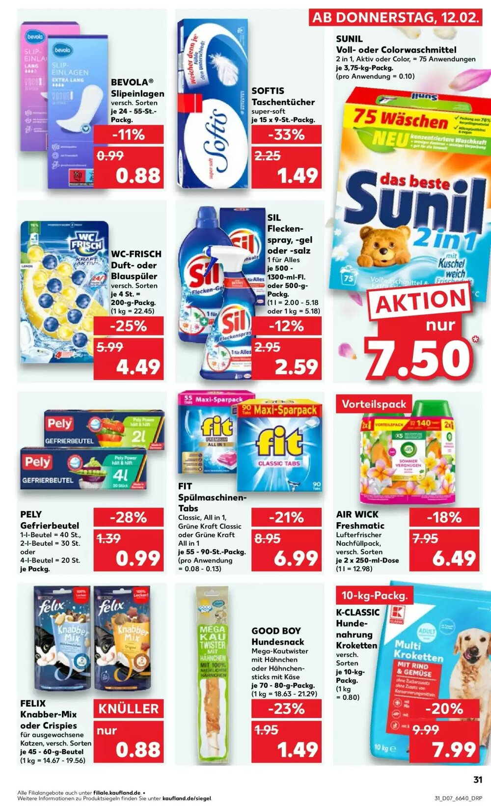 Kaufland Prospekt (ab 11.02.2026) zum Blättern - Seite 39