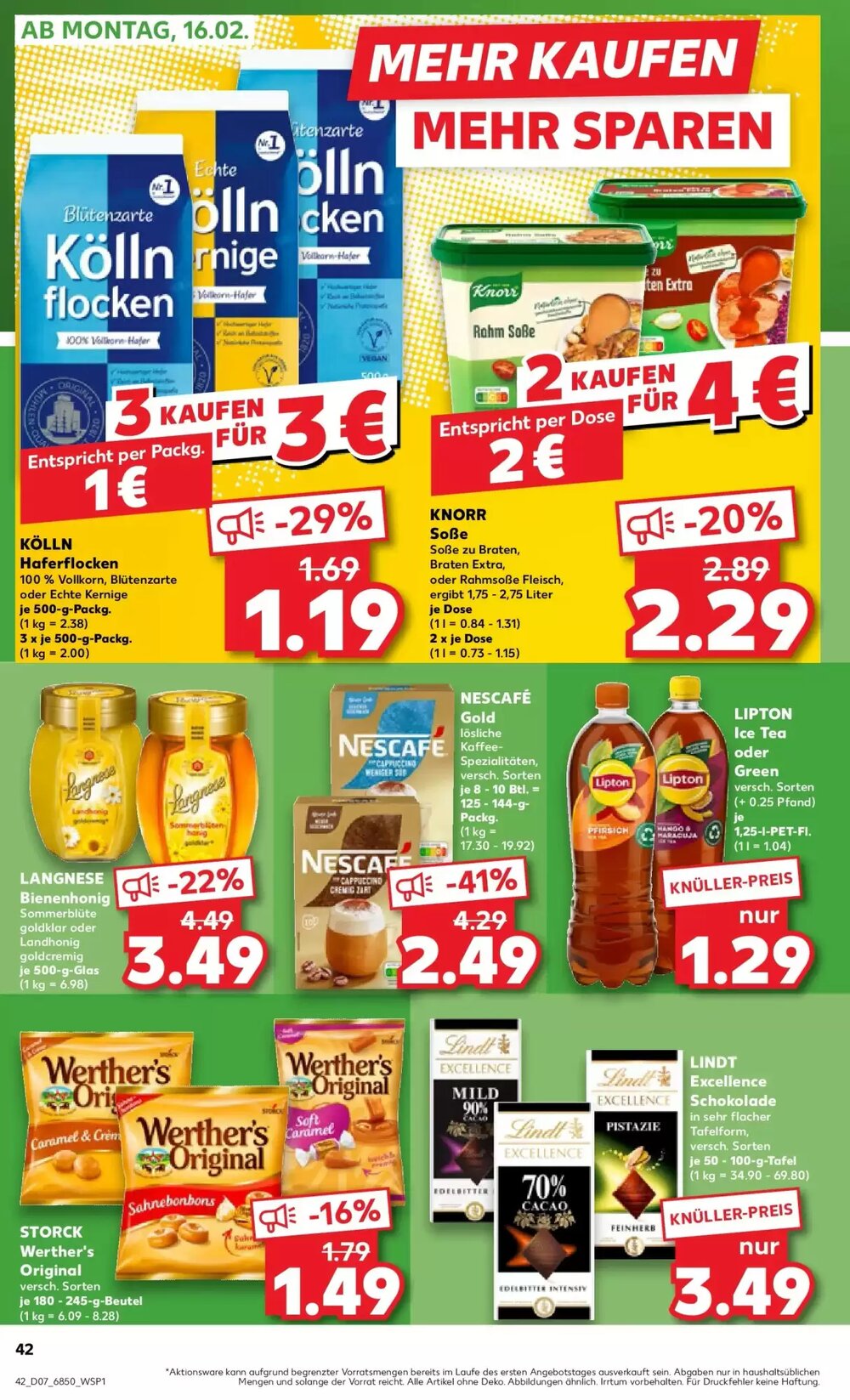 Kaufland Prospekt (ab 11.02.2026) zum Blättern - Seite 50