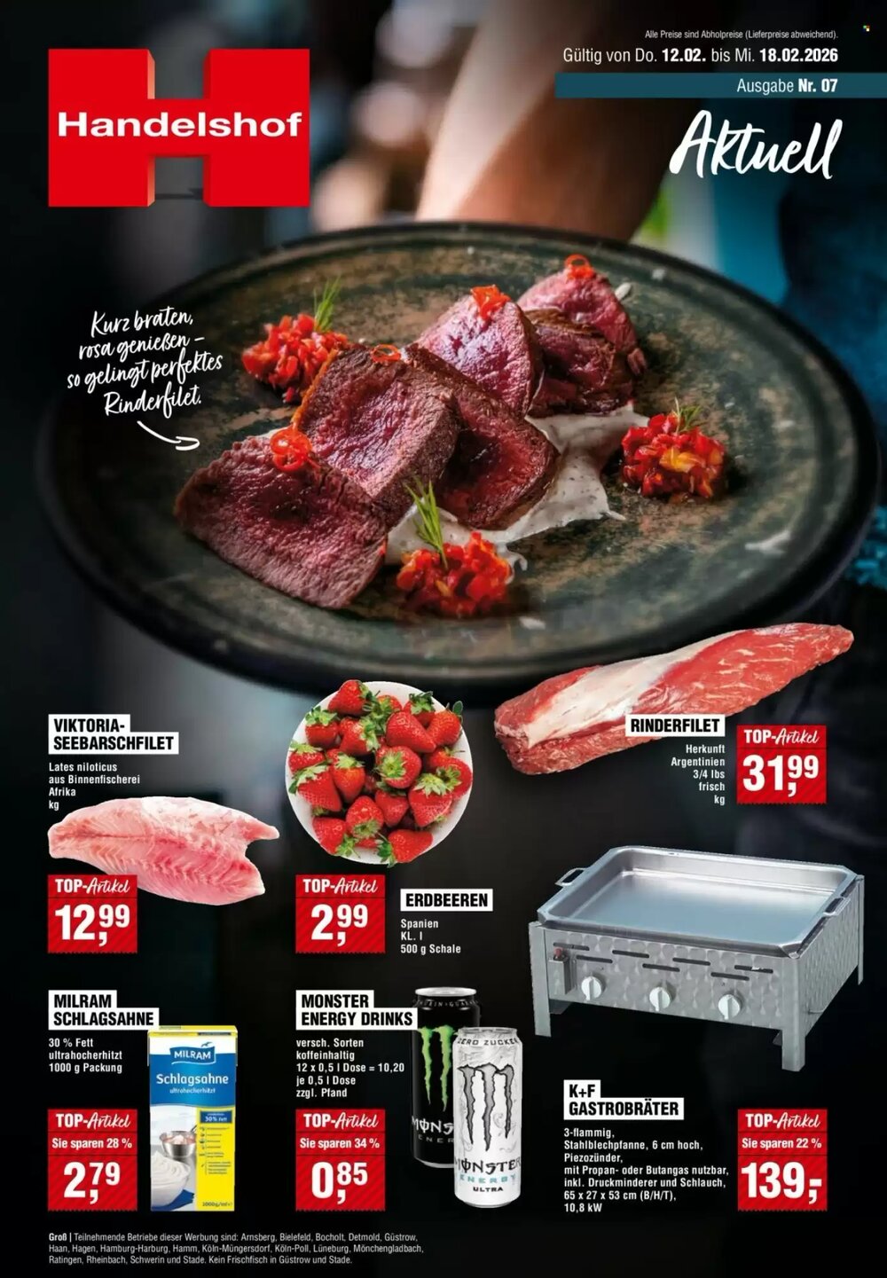 Handelshof Prospekt (ab 12.02.2026) zum Blättern - Seite 1
