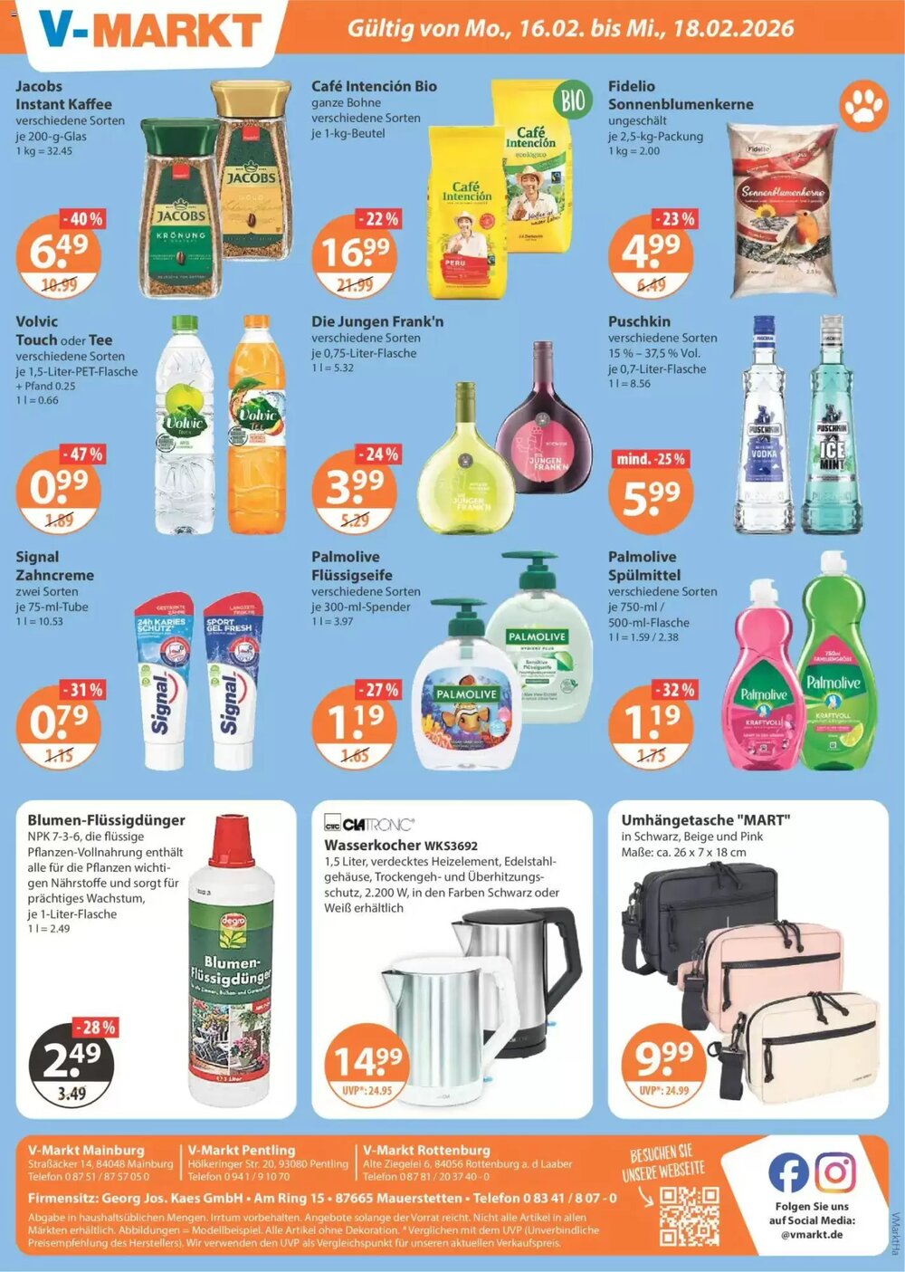 V Markt Prospekt (ab 12.02.2026) zum Blättern - Seite 25