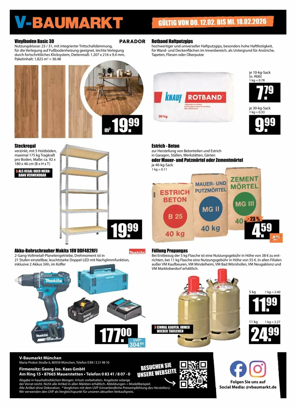 V Baumarkt Prospekt (ab 12.02.2026) zum Blättern - Seite 4