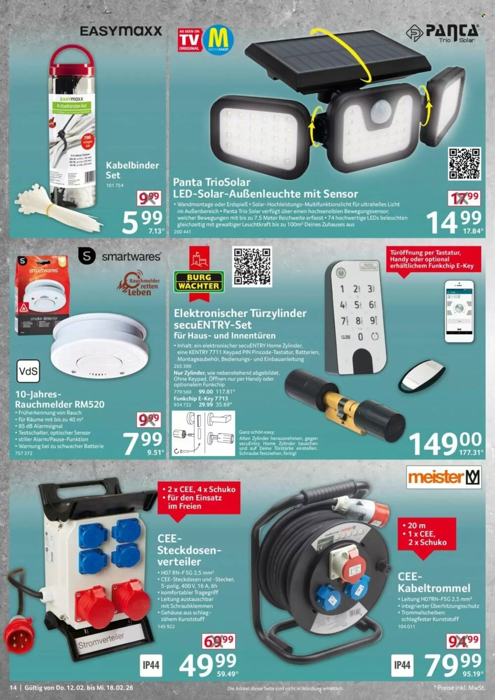 Selgros Prospekt (ab 12.02.2026) zum Blättern - Seite 14