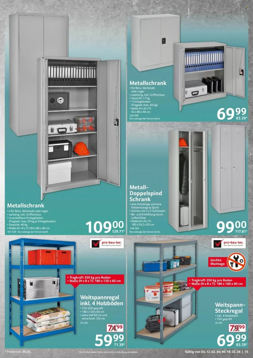 Selgros Prospekt (ab 12.02.2026) zum Blättern - Seite 15