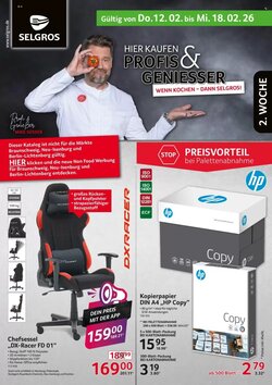 Selgros Prospekt (ab 12.02.2026) zum Blättern