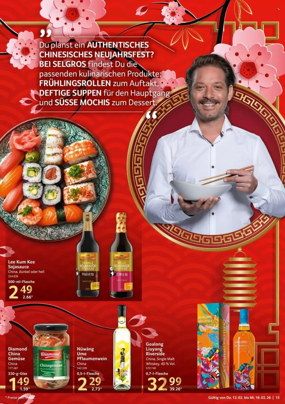 Selgros Prospekt (ab 12.02.2026) zum Blättern - Seite 15