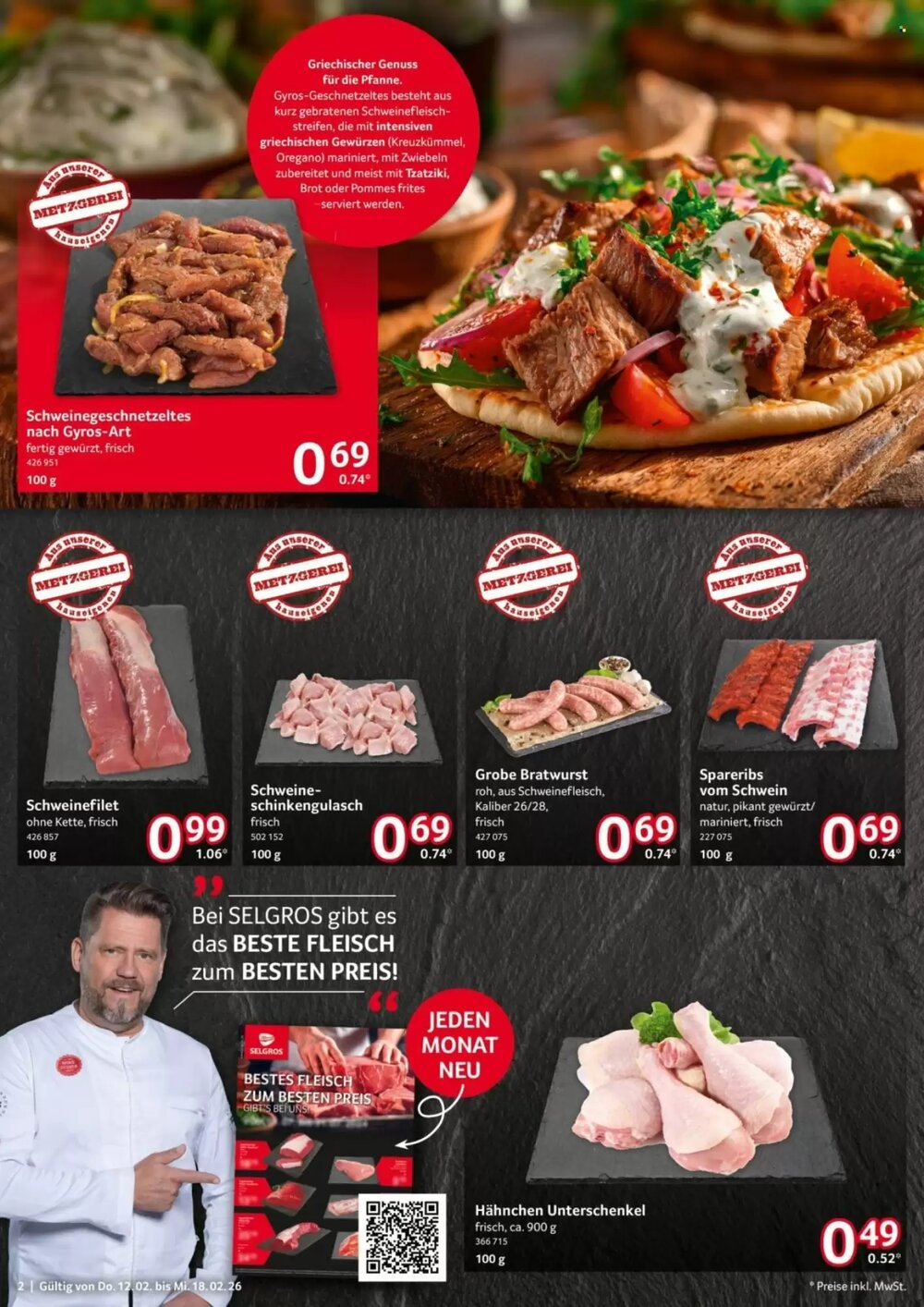 Selgros Prospekt (ab 12.02.2026) zum Blättern - Seite 2