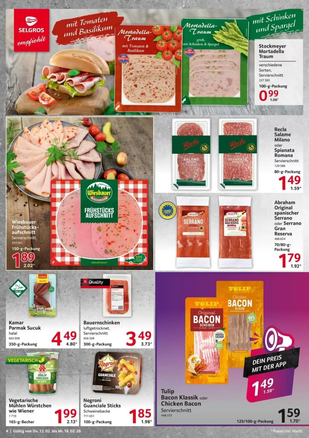 Selgros Prospekt (ab 12.02.2026) zum Blättern - Seite 4