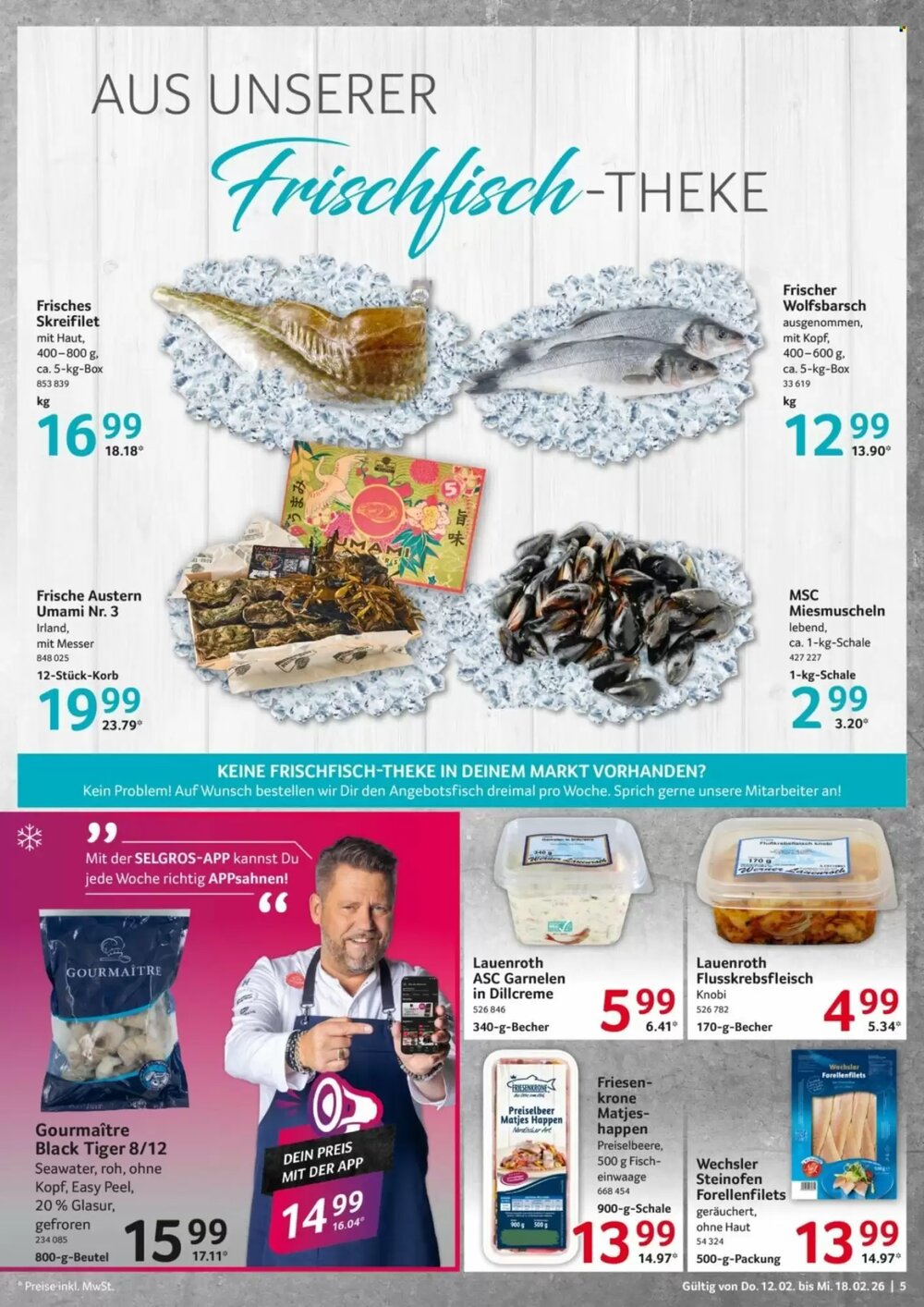 Selgros Prospekt (ab 12.02.2026) zum Blättern - Seite 5