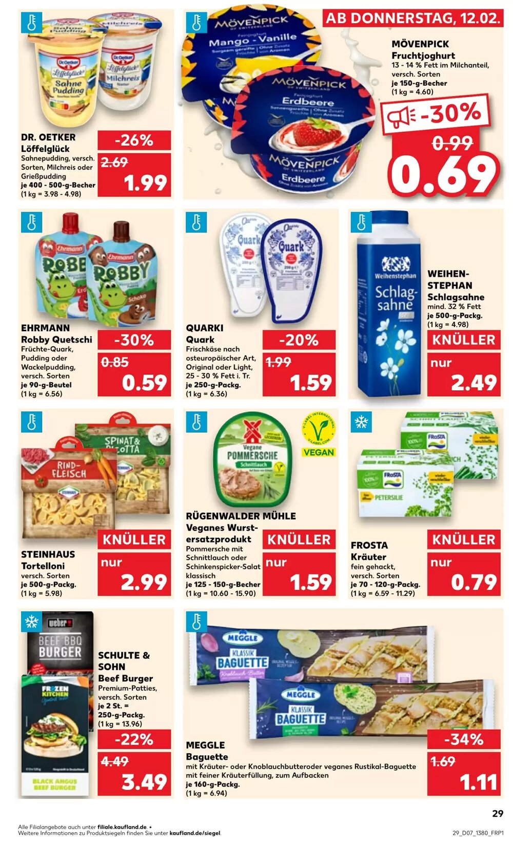 Kaufland Prospekt (ab 12.02.2026) zum Blättern - Seite 29