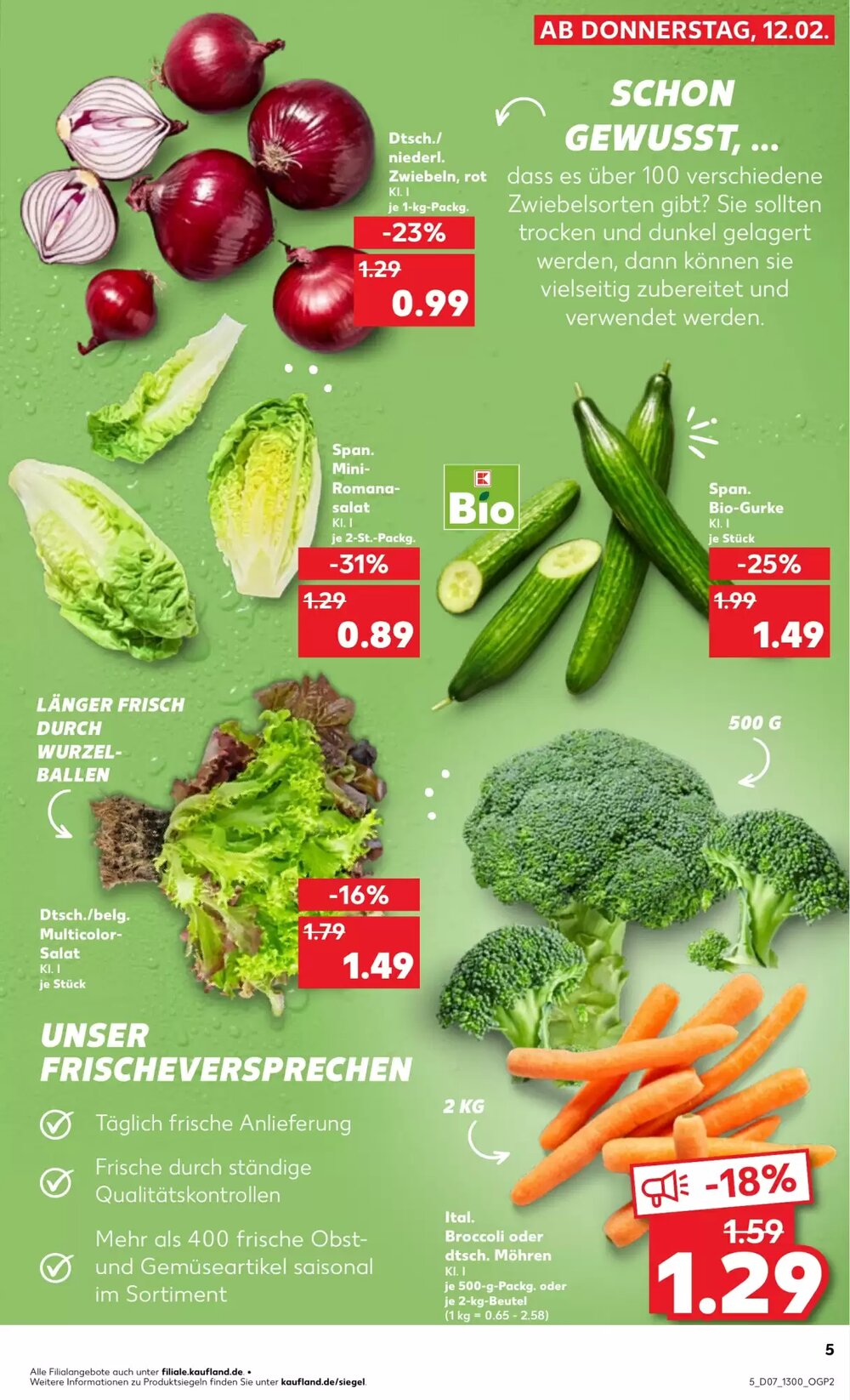 Kaufland Prospekt (ab 12.02.2026) zum Blättern - Seite 5