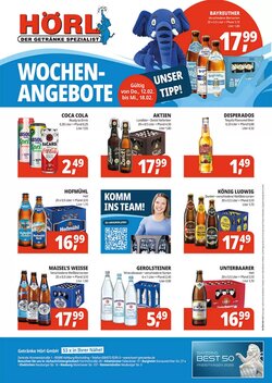 Hörl Getränke Prospekt (ab 12.02.2026) zum Blättern