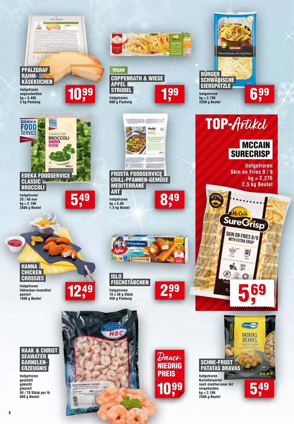 EDEKA Foodservice Prospekt (ab 12.02.2026) zum Blättern - Seite 8