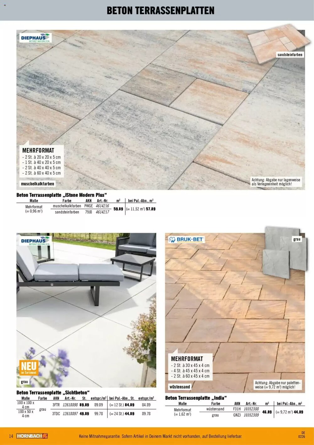 Hornbach Prospekt (ab 12.02.2026) zum Blättern - Seite 14