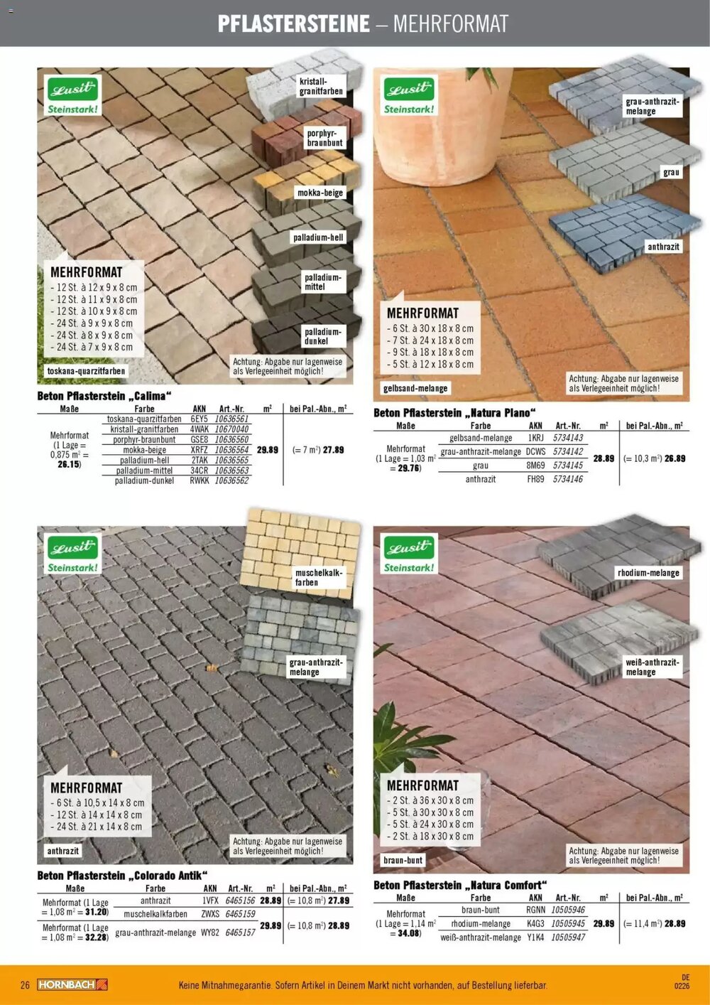 Hornbach Prospekt (ab 12.02.2026) zum Blättern - Seite 26