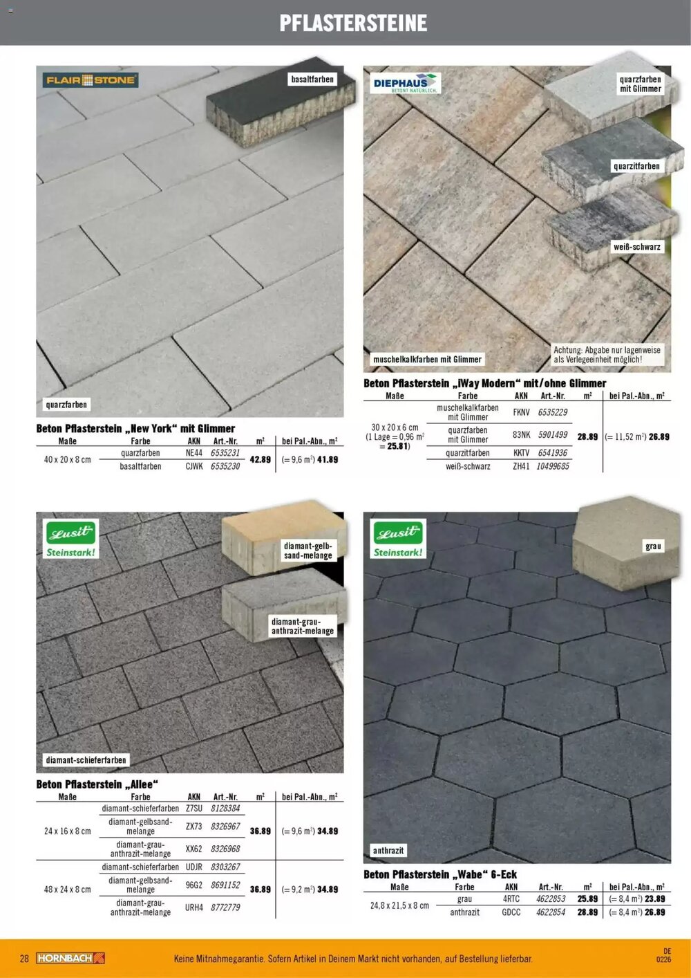 Hornbach Prospekt (ab 12.02.2026) zum Blättern - Seite 28