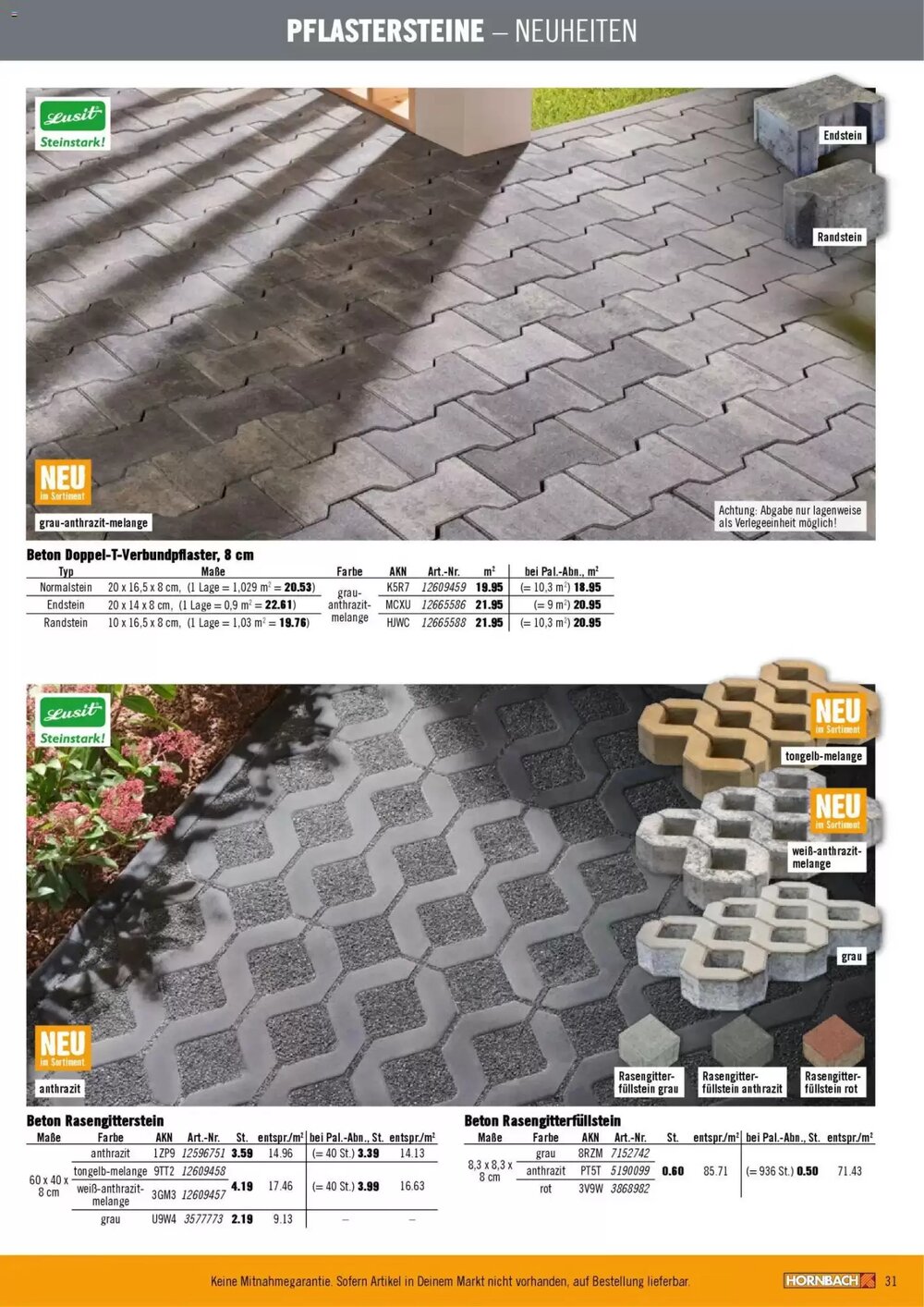 Hornbach Prospekt (ab 12.02.2026) zum Blättern - Seite 31