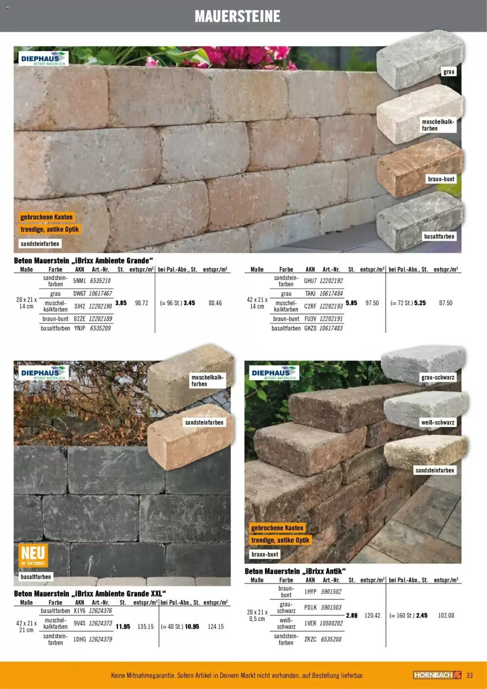 Hornbach Prospekt (ab 12.02.2026) zum Blättern - Seite 33