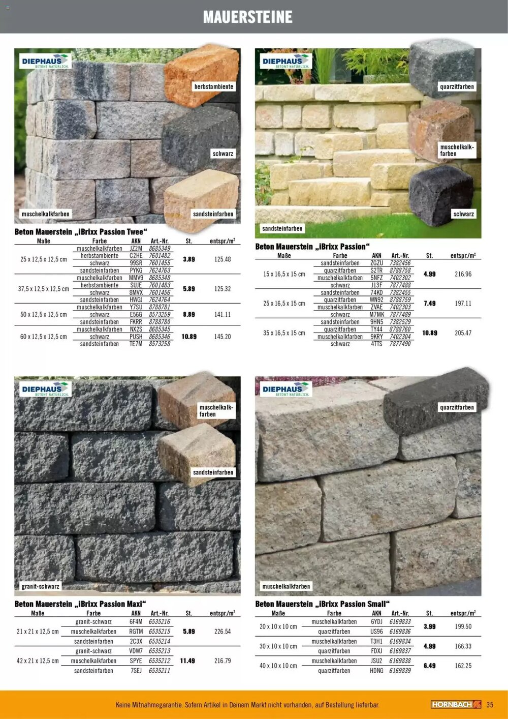 Hornbach Prospekt (ab 12.02.2026) zum Blättern - Seite 35