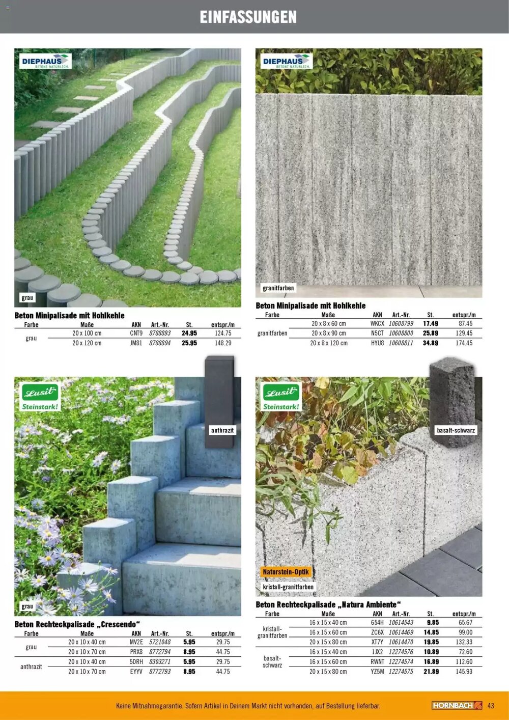 Hornbach Prospekt (ab 12.02.2026) zum Blättern - Seite 43