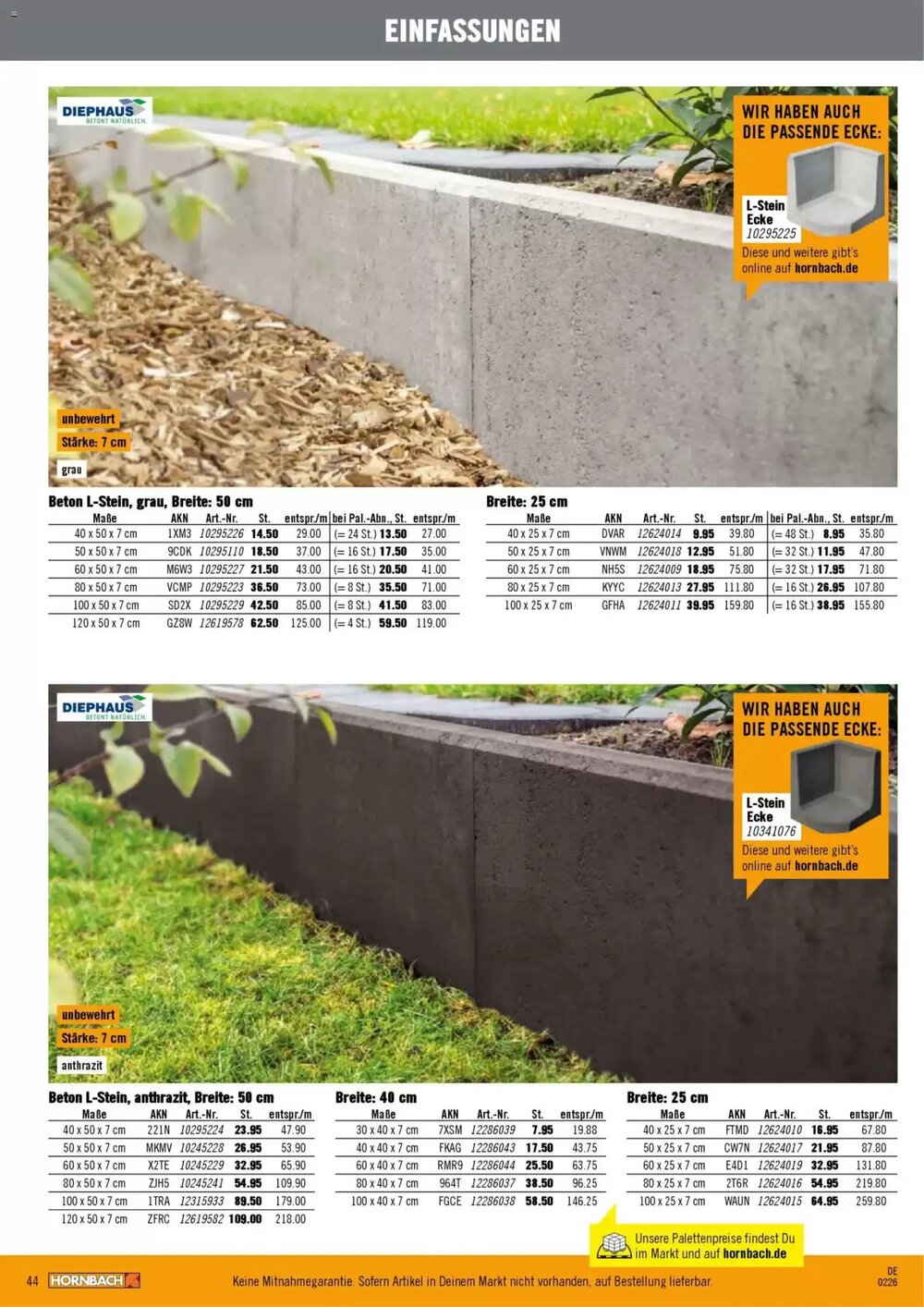 Hornbach Prospekt (ab 12.02.2026) zum Blättern - Seite 44