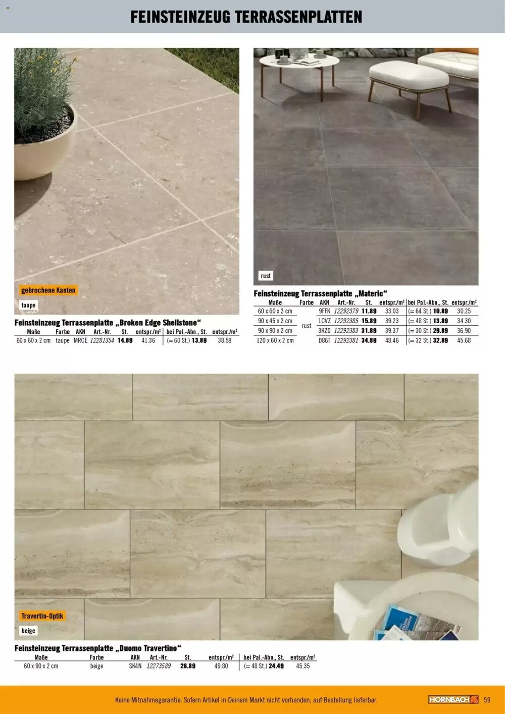 Hornbach Prospekt (ab 12.02.2026) zum Blättern - Seite 59