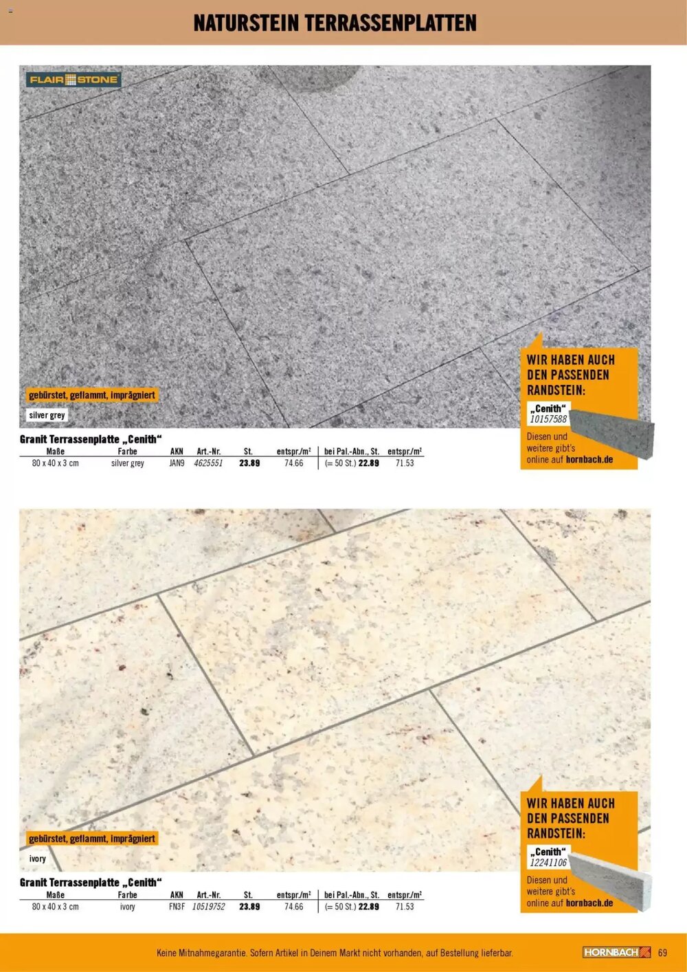 Hornbach Prospekt (ab 12.02.2026) zum Blättern - Seite 69