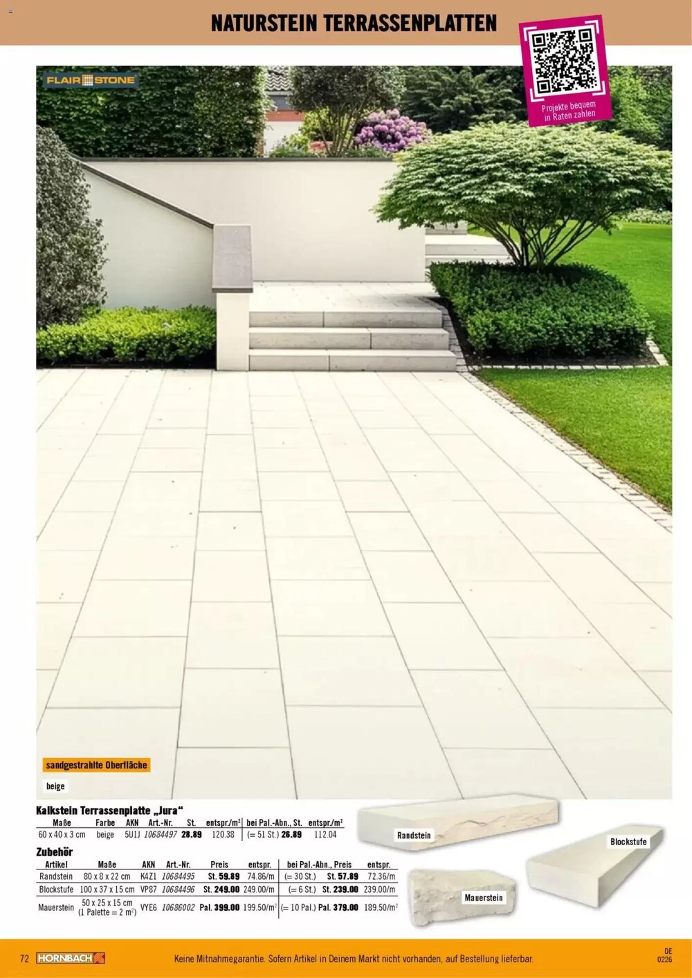 Hornbach Prospekt (ab 12.02.2026) zum Blättern - Seite 72