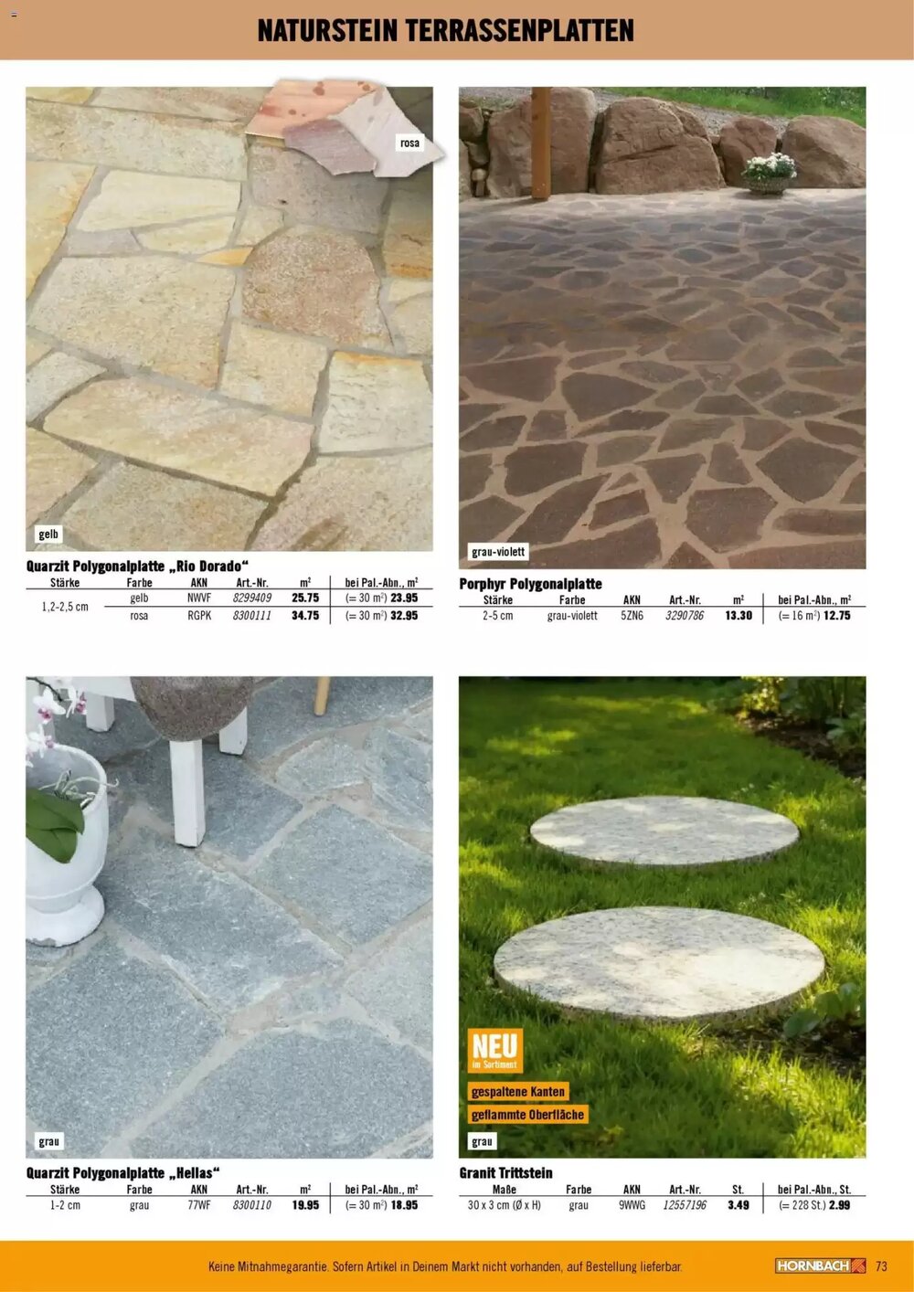 Hornbach Prospekt (ab 12.02.2026) zum Blättern - Seite 73