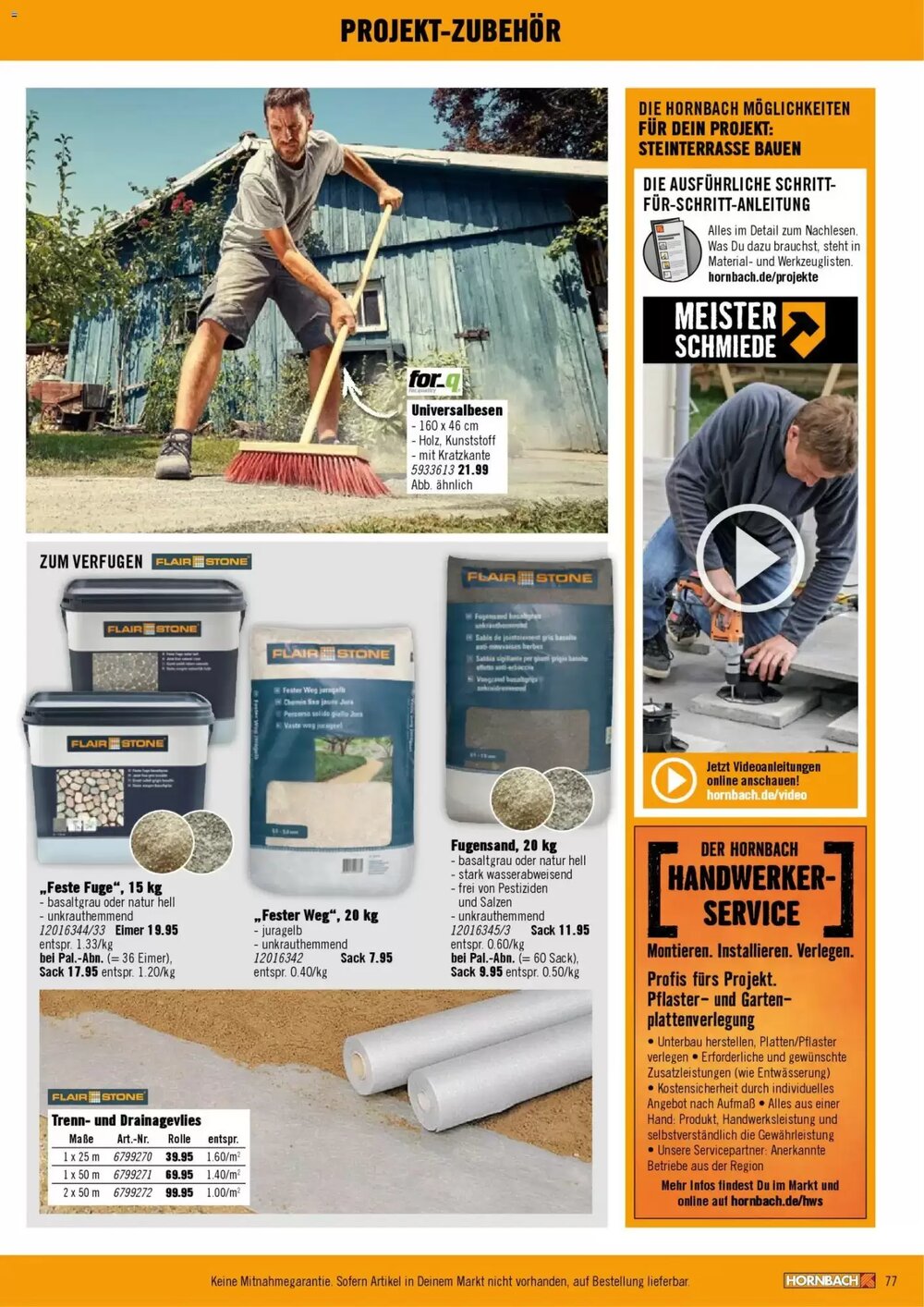 Hornbach Prospekt (ab 12.02.2026) zum Blättern - Seite 77