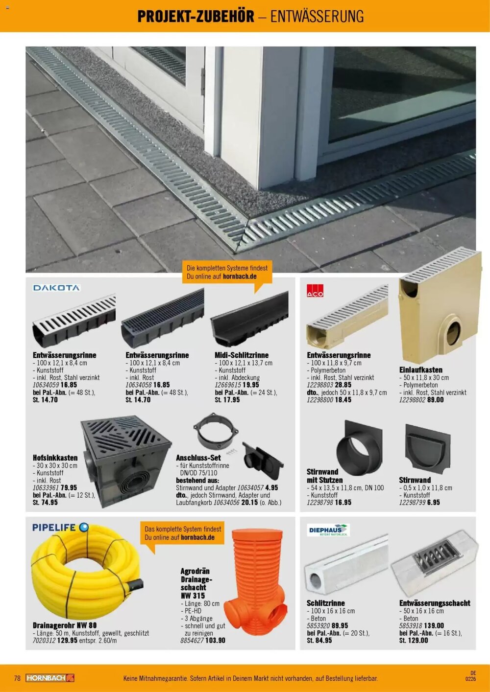 Hornbach Prospekt (ab 12.02.2026) zum Blättern - Seite 78