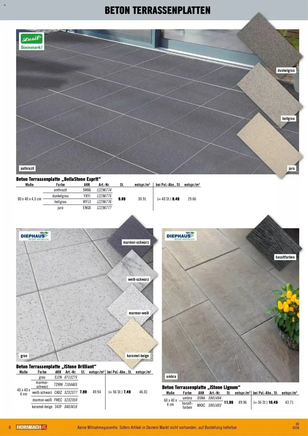 Hornbach Prospekt (ab 12.02.2026) zum Blättern - Seite 8
