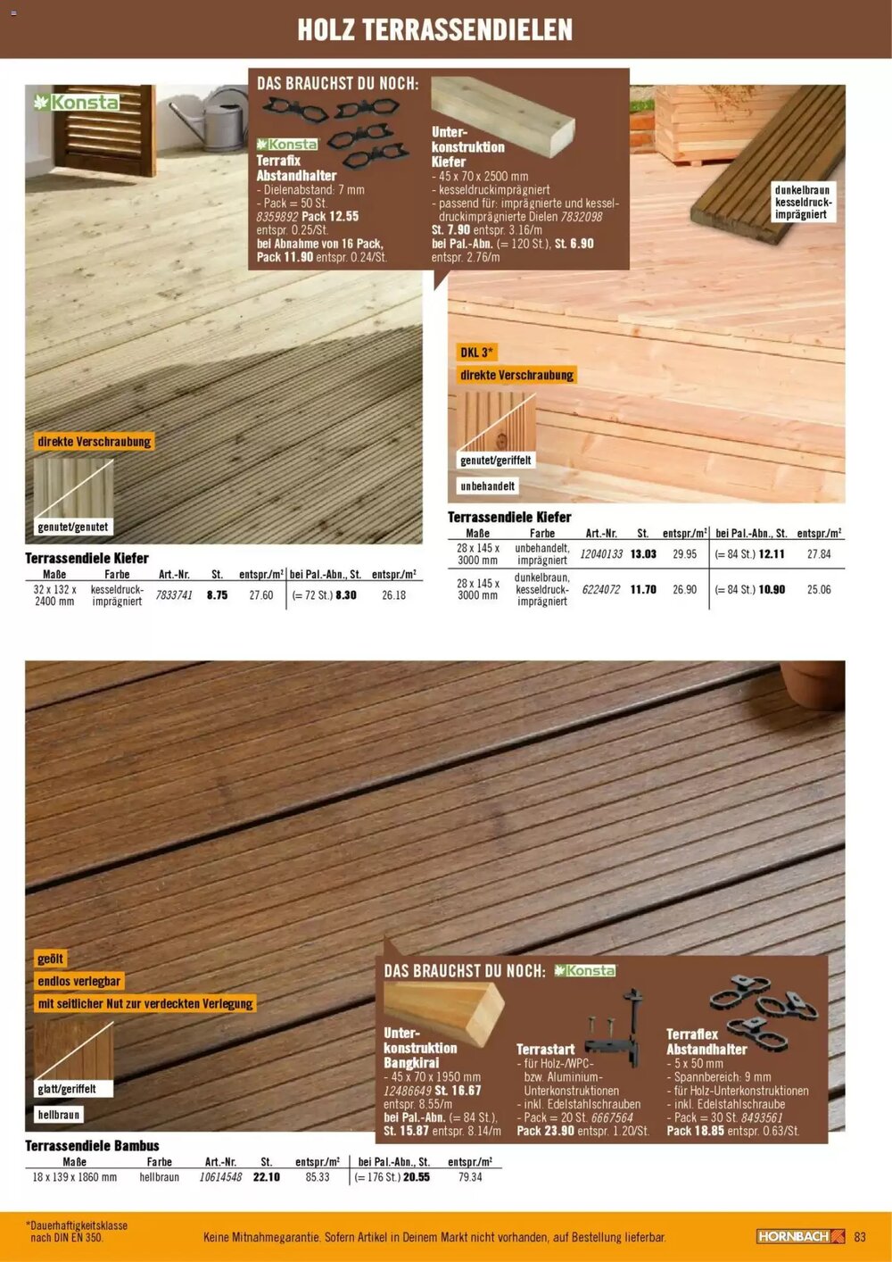 Hornbach Prospekt (ab 12.02.2026) zum Blättern - Seite 83