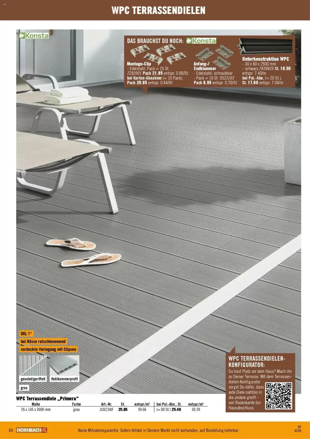 Hornbach Prospekt (ab 12.02.2026) zum Blättern - Seite 84