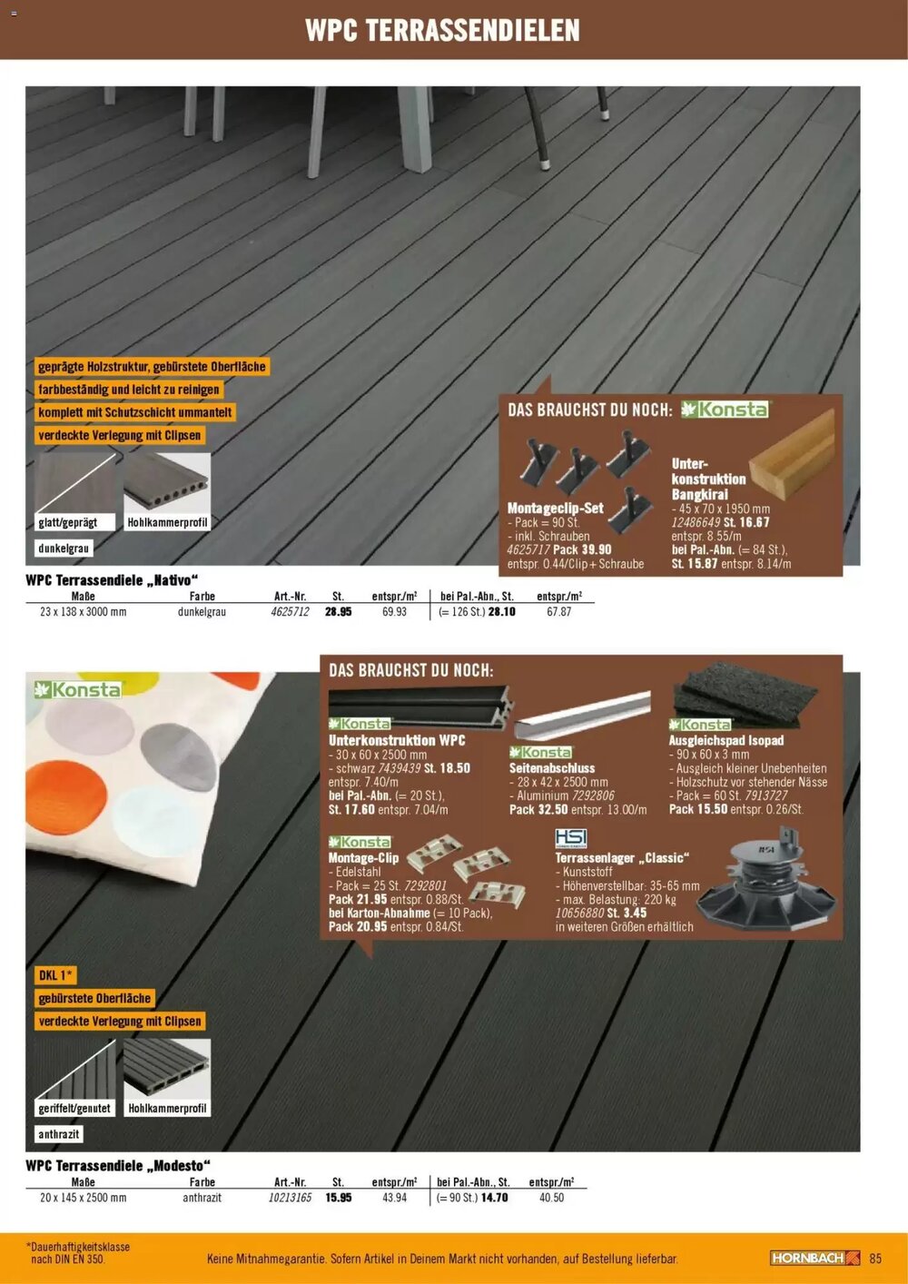 Hornbach Prospekt (ab 12.02.2026) zum Blättern - Seite 85