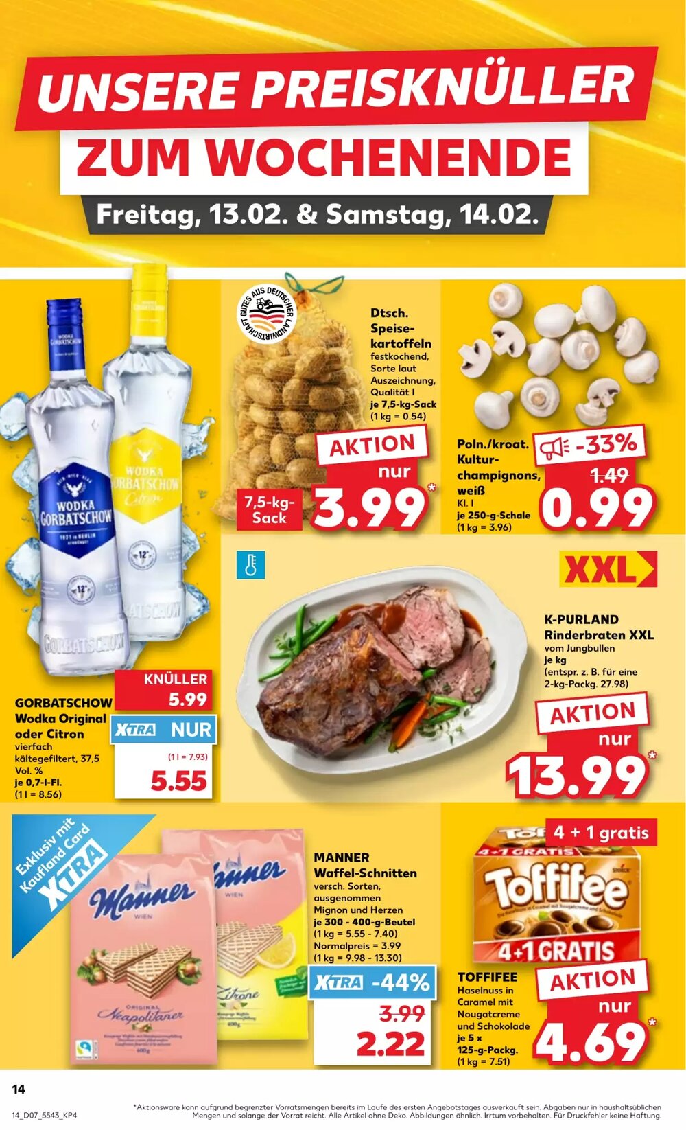 Kaufland Prospekt (ab 12.02.2026) zum Blättern - Seite 14
