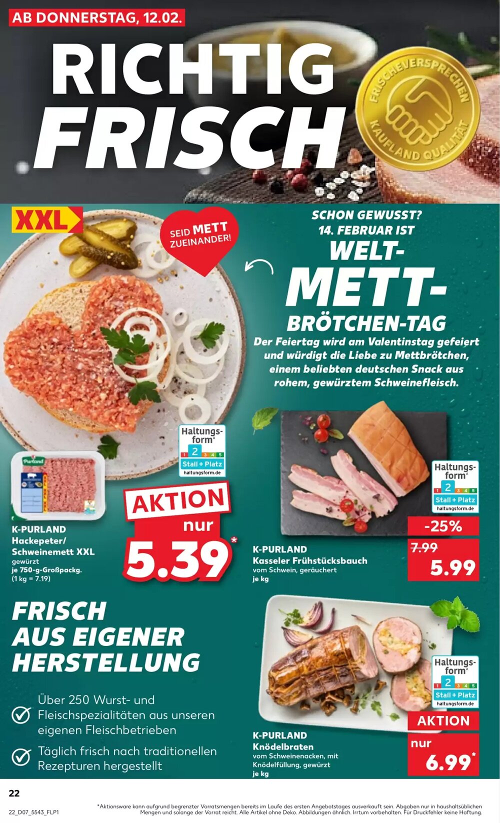 Kaufland Prospekt (ab 12.02.2026) zum Blättern - Seite 22