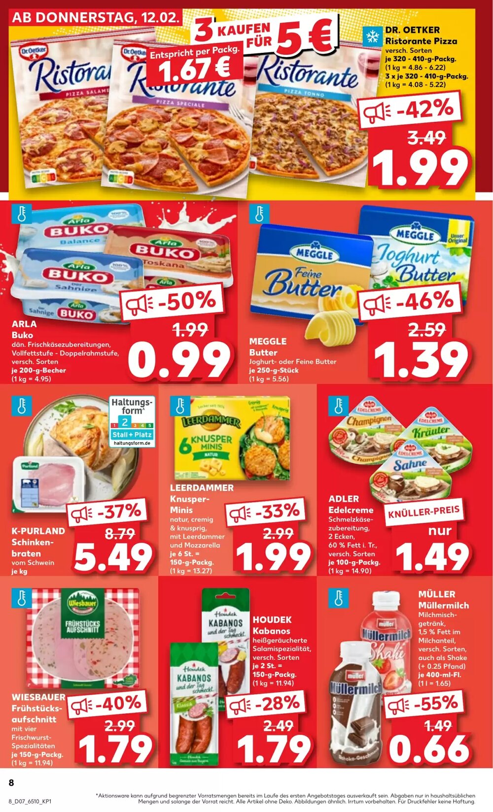 Kaufland Prospekt (ab 12.02.2026) zum Blättern - Seite 8