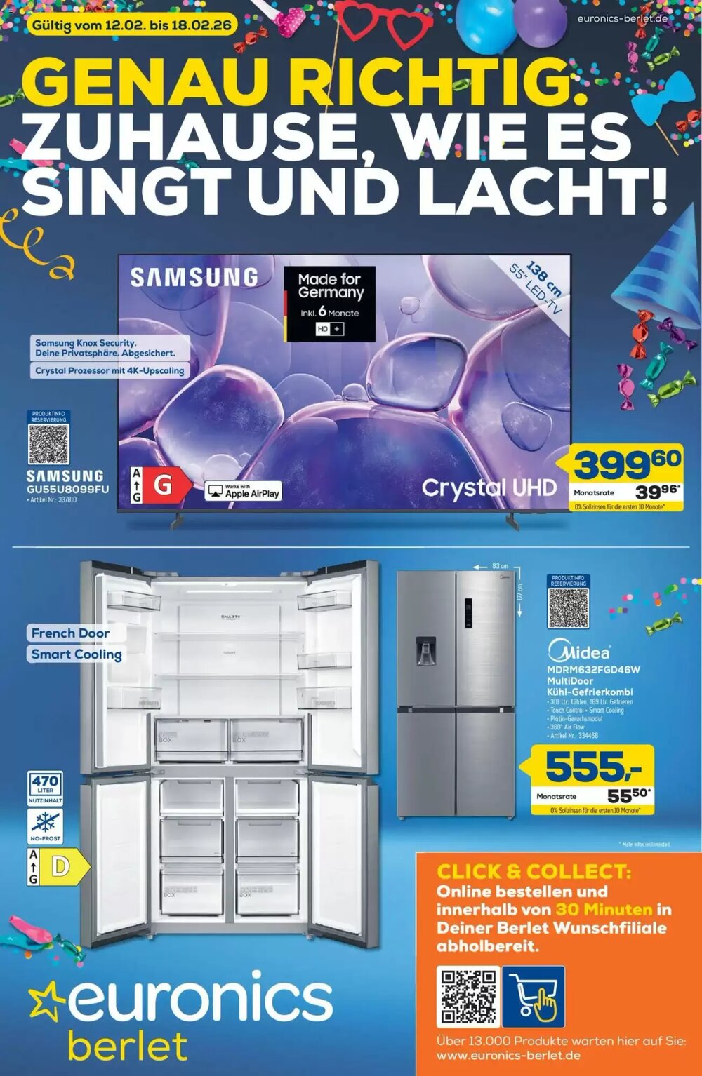 Euronics Prospekt (ab 12.02.2026) zum Blättern - Seite 1