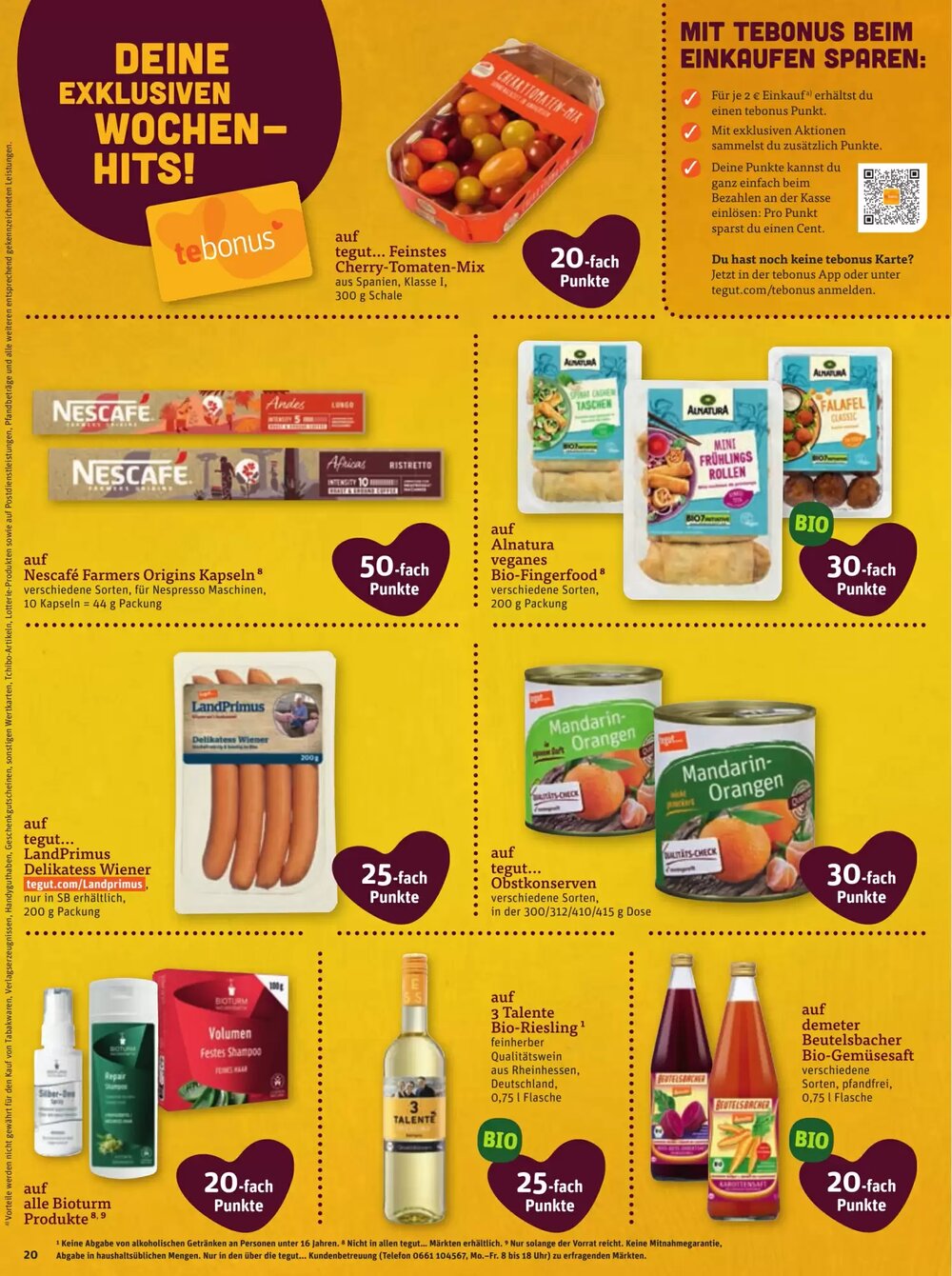 tegut Prospekt (ab 13.02.2026) zum Blättern - Seite 22