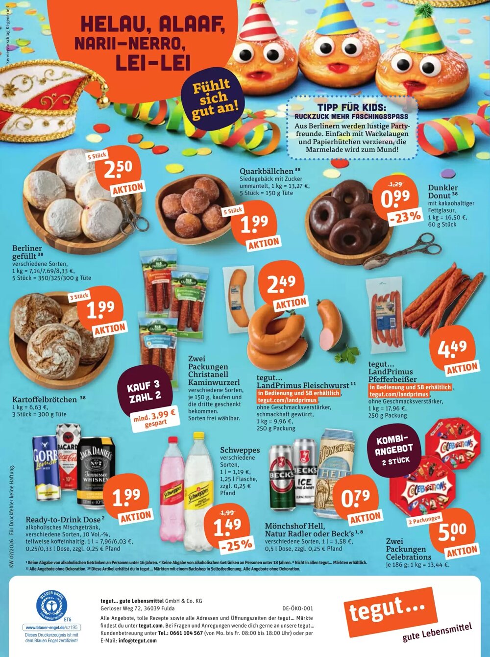 tegut Prospekt (ab 13.02.2026) zum Blättern - Seite 23