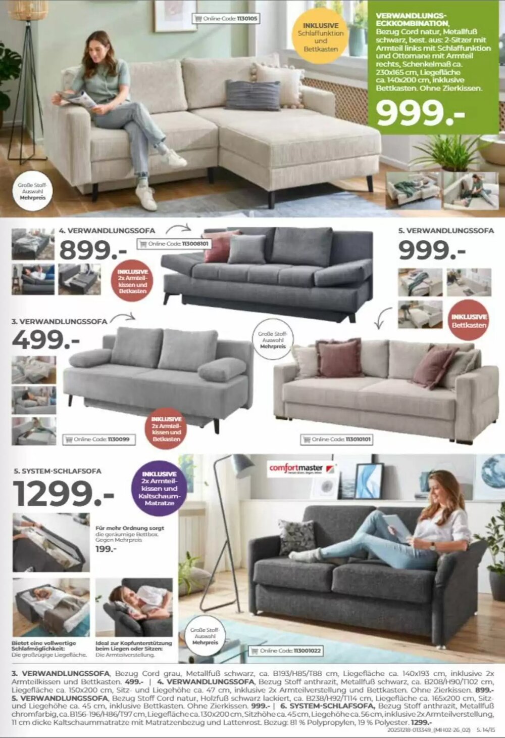 Möbel Bernskötter Prospekt (ab 13.02.2026) zum Blättern - Seite 15