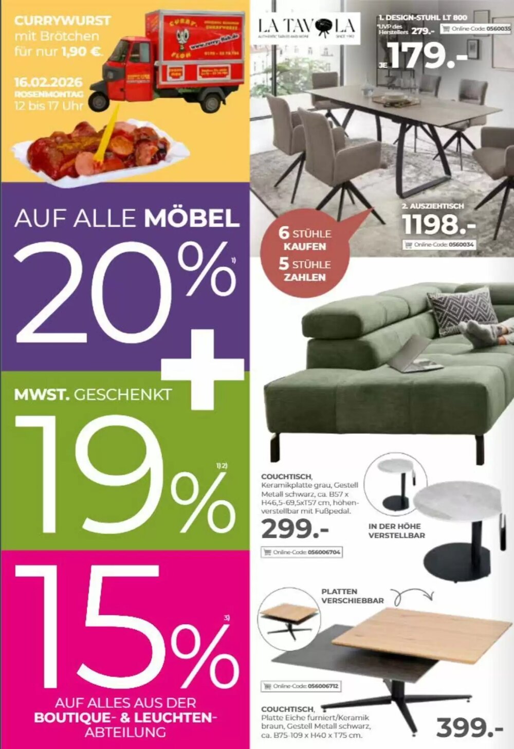 Möbel Bernskötter Prospekt (ab 13.02.2026) zum Blättern - Seite 2