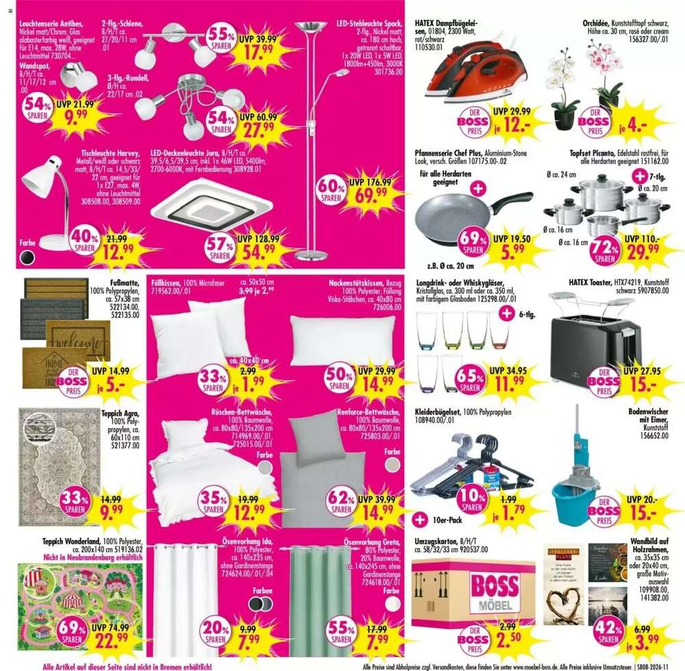 Möbel Boss Prospekt (ab 14.02.2026) zum Blättern - Seite 11